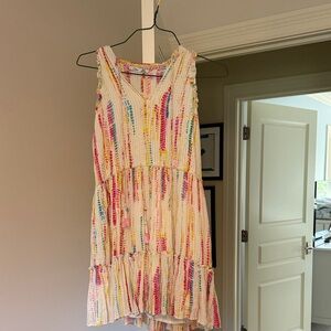 Dex Multicolor Sleeveless Mini Dress